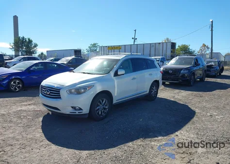 2013 Infiniti Jx35 from USA, damaged, VIN 5N1AL0MM6DC313837